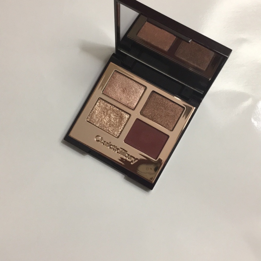 Rare Charlotte Tilbury Fire Rose eyeshadow quad.